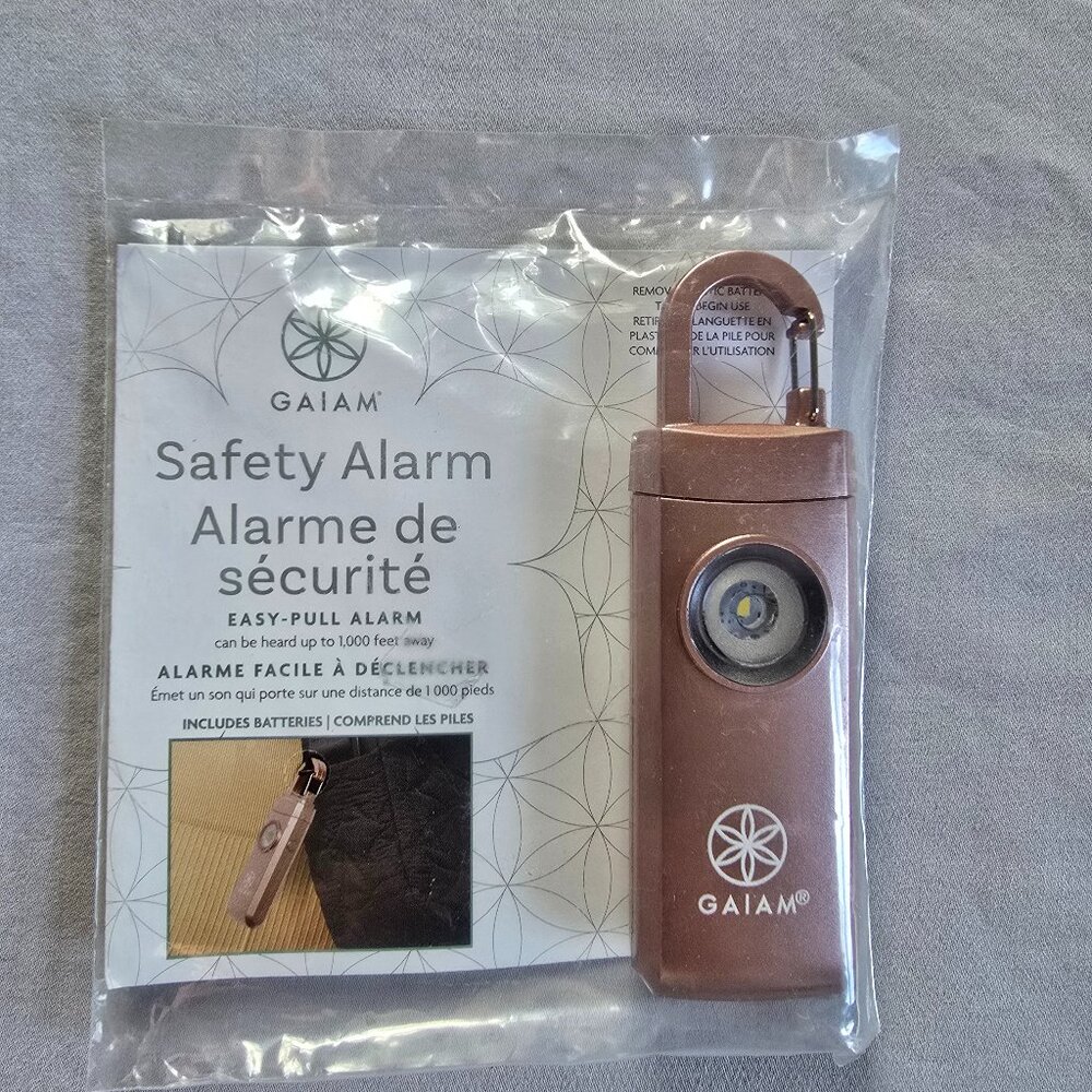 GAIAM Safety Alarm - Rose Gold